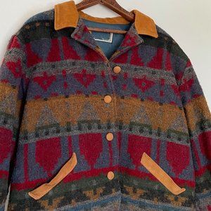 Vintage LL Bean Southwestern Barn Jacket